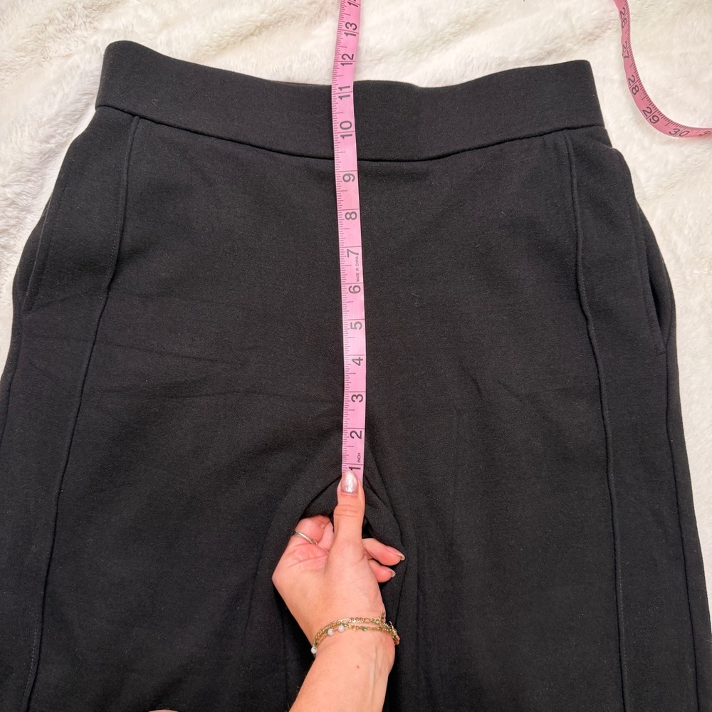 OGL FuzzLuxe High Rise Straight Leg Pull-On Pants Black Size S - Picture 4 of 7